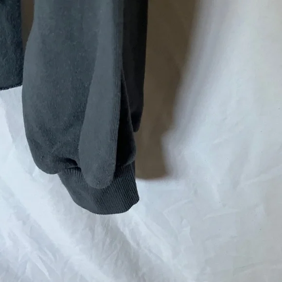 Grayson/Threads: Charcoal Cropped Sweatshirt- S - Picture 9 of 16